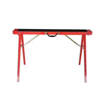 China HG-811C Metal Saw Horse Woodworking Fixed Foldable Support Bench for sale