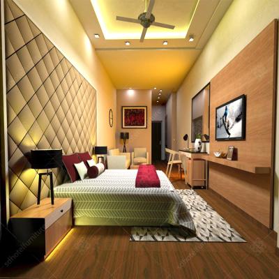 China Hotel Furniture Room Furniture Custom Modern Indian Bedroom Set for sale