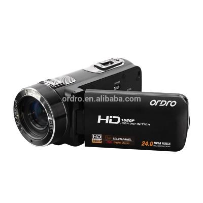 China About 24MP ORDRO Zoom Camcorder HD Digital Camera Support Full HD 1080P 30fps 16X Digital Telephoto for sale