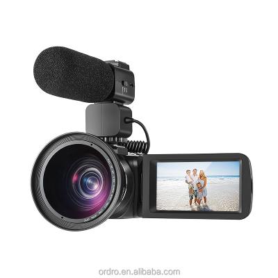 China About Hot Sale 24MP ORDRO 1080P HD Recorder Professional Optical 10x Camcorder Digital Camera for sale