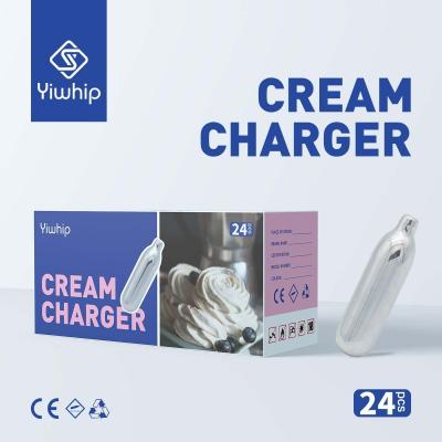 China Yiwhip Best Selling 8G N2O Cream Charger For Dessert Tool coffee cream chargers 1 pallet zu verkaufen