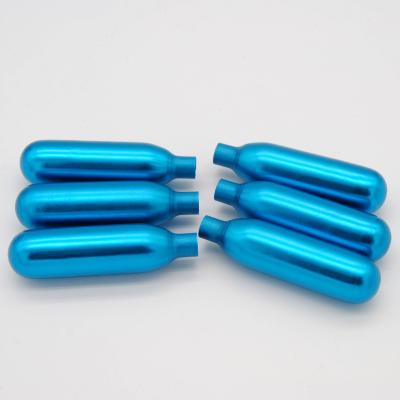 China ISO9001 beschikbaar N2O van 50 Pakwhip cream chargers Blauw Met een laag bedekt Zink Te koop