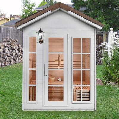 China Computer Control Panel Outdoor Sauna Room Sauna House Import Outdoor Sauna for sale