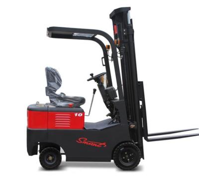 China Garment Shops 1000kg Battery Mini Forklift CPD10 Electric Forklift With Spare Parts for sale