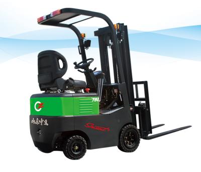 China Hotels 1 ton Montacargas electrico forklift with factory price for sale