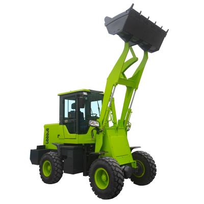 China Mini Farm Machinery Wheel Loader Battery Powered Electric E-Loader For Sale for sale