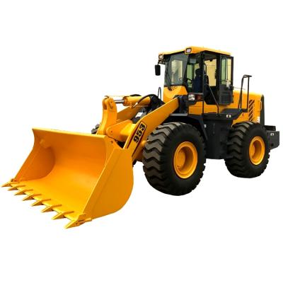 China Construction Machinery Front End Loader 5ton Wheel Loader With 3cbm Bucket 3cbm for sale