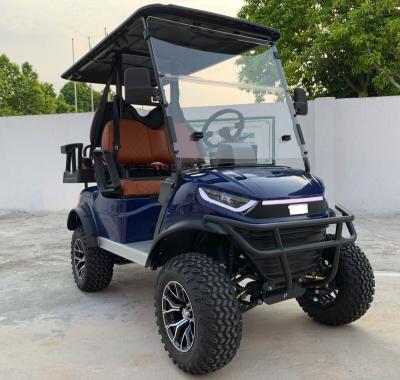 China Private Mold Electric Lifted Cart 4 Passenger Chinese Hunting Golf Carts with Rear Disc Brake for sale