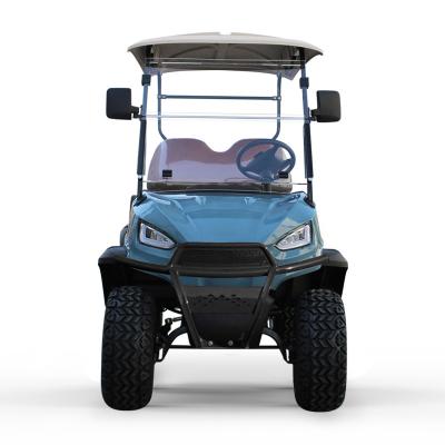 China 400-500kg Curb Weight 2024 Custom Design Luxury Lifted 2 Passenger Electric Golf Cart With Aluminum Golf Cart Frame for sale