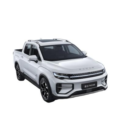 China 2023 Geely Radar Rd6 Ev Pick Up Truck 400Km Pure Battery Electro Car Automobile Auto In White Color With 2WD Drive for sale