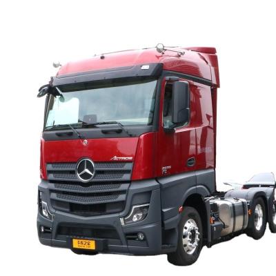 China 10 Wheeler 4x2 6x4 Mercedes Ben-z Actros Cargo Trailer Head Trucks Good Condition 0km Used Passengers 2 Horsepower 450hp for sale