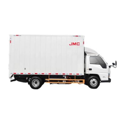 China 2024 JMC Truck Cabin Isuzu Cargo Truck 10 Ton Food Delivery Two-wheeled Electric Vehicle Seats 5 Door 2 Seater Truck for sale