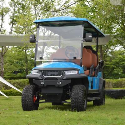 Cina Radius minimo di svolta 5,25m Sollevato 2 4 6 posti elettrici batteria al litio Golf Cart Caccia Golf Buggy auto con DOT CEE in vendita