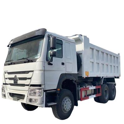 China Manual Transmission Sinotruk Howo Tipper Truck 6X4 8X4 Euro 2 371hp/400HP 10 Wheeler Dump Truck with Gross Vehicle Weight 21-30T for sale