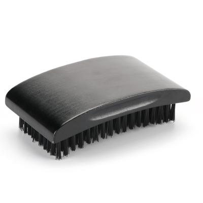 China Custom Logo Square Curved 360 Wave Hair Duct Hair Beard Brush Custom Brush for sale