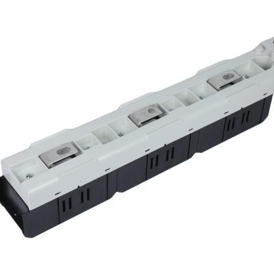 China Bar Manufacturer Fuse Rail Switch Factory LOW VOLTAGE 3P 400A Fuse Base UPR4 for sale