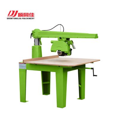 China Building Material Shops Cheap Machine MJ640B/930B Hand Pull Rocker Saw Wood Working Manual Sawing Machine for sale