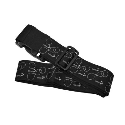 China Eco-Friendly Motorcycle Luggage Belt Cross Strap With Lock And Sublimation Digital Scale Custom Logo Luggage Tag Strap for sale