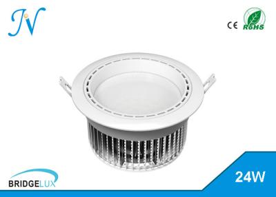 China Energy Efficient Adjustable Recessed Led Downlight , 24w Led Wall Washer Downlight for sale