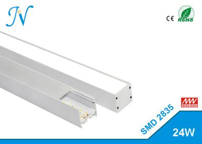 China Indoor 24W LED Linear Light AC 100V - 240V For Home / Office Lighting for sale