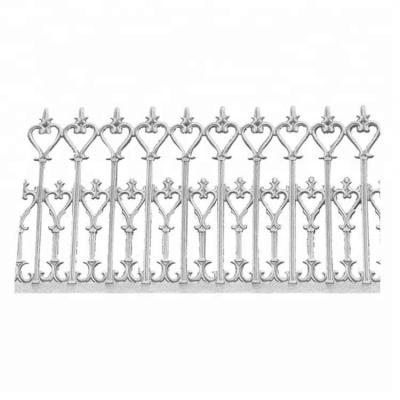 China Black Import China Aluminum Fence Cheap Decorative Wrought Iron Or Aluminum Goods for sale