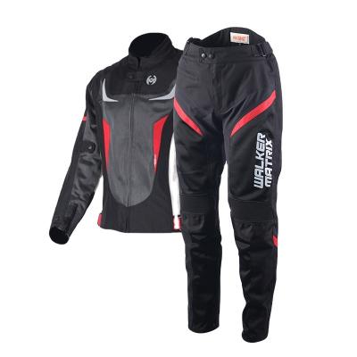 China Motorcycle Riding Clothes Spring And Summer Seasons Anti-fall Meet Customizes Mens Motorcycle Racing Suits Customized Size for sale