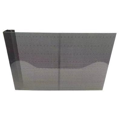 China P3.9 Indoor Holographic Transparent LED Display Rear Service 6kg Per Square Meter for sale