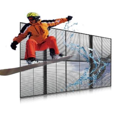 China P7.8-7.8 Exibição LED exterior transparente SMD1921 1000×500 mm IP65 à venda