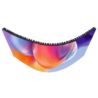 China P4 Flexible LED Display Screen Bending Curved Magnets Module For Versatile Use zu verkaufen