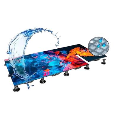 China P2.97 Interactive Dance Floor LED Display 500*500mm IP65 For Amusement for sale