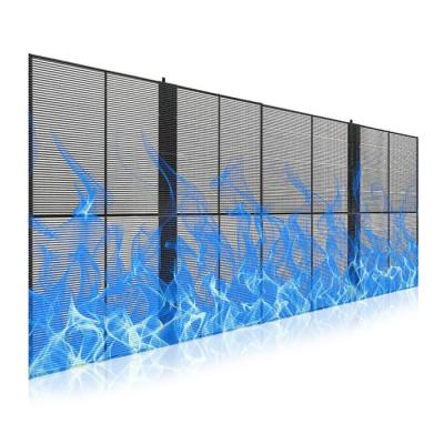 China P5.2-10.4 Außenseitige transparente LED-Anzeige 5000nits 1000×500 mm Kabinett Front Service zu verkaufen