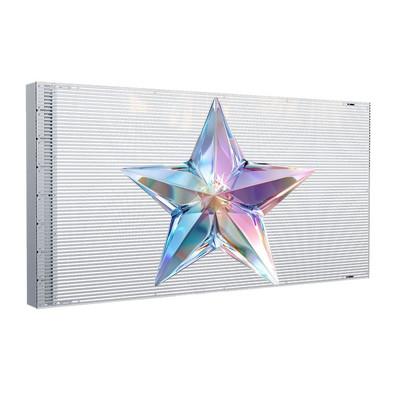 China P3.9 P6.25 Pantalla LED interior holográfica transparente 70% Transparencia Ángulo de visión de 140° en venta