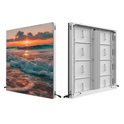 China P3.9 Outdoor big screen tv rental 1000×1000mm Cabinet For Advertisement and Event for sale