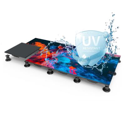 China P3.91 Interactive LED Dance Floor Display Front Service For Exhibitions & Gallery for sale