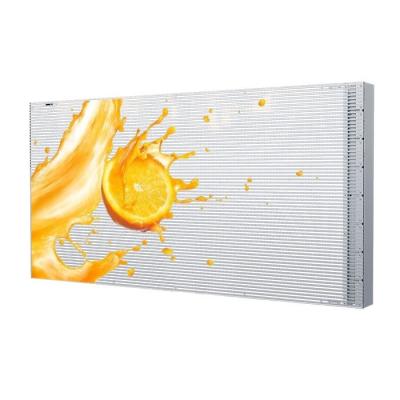 China P4 Klebstoff transparentes LED-Display SMD1921 Stabiler Frontservice für Hypermarkt zu verkaufen