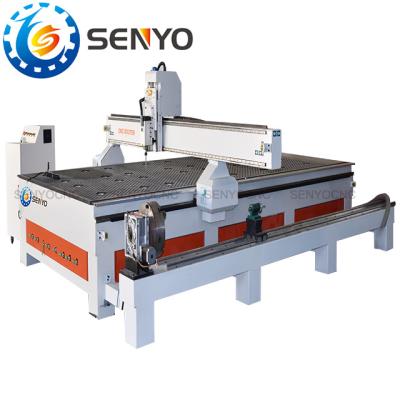 China High Quality Hotels SENYO 4 Axis CNC Router for sale