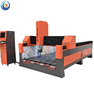 China Hotels 1325 CNC Stone Router CNC Lathe /cnc Marble Engraving Stone Router for sale