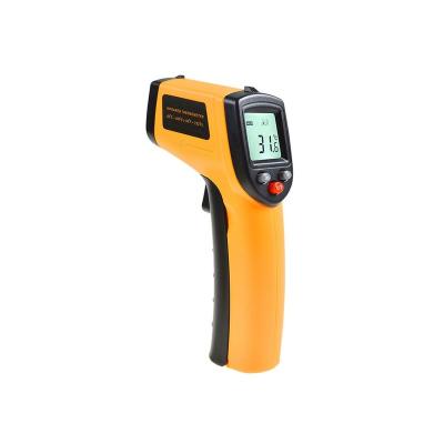 China Industrial Temperature Measurement Non-conta Digital Infrared Food Thermometer Gun Scam Infrared Laser 380 Thermometer Safety For Industry for sale