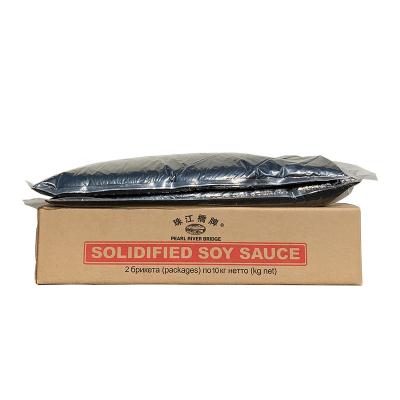 China PRB 10kg*2 Solid Dry Soy Sauce Soy Sauce Concentrate For Food Factory Making Liquid Sauce No Additives Clean Recipe Pure Thick Paste Form for sale