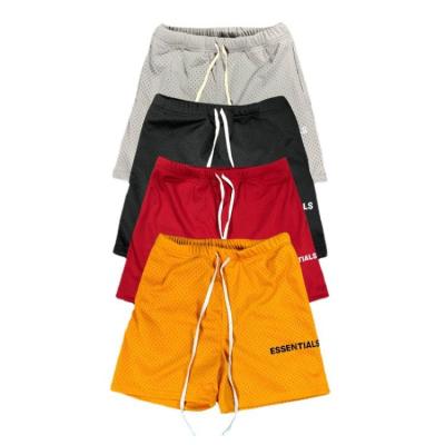 China Factory wholesale QUICK DRY Loosen Plastic Two Line Quick Dry Training Shorts Basketball Breathable Mesh Fitness Gym Five Point Shorts for sale