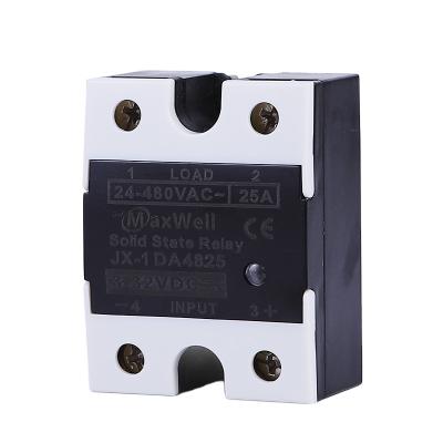 China JX-1DA4825 sealed 25A made in china 24v solid state relay ssr for sale