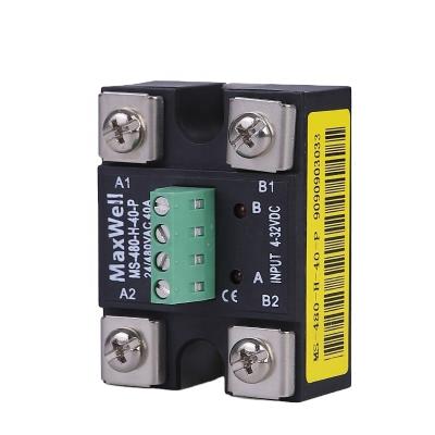 China Sealed two channels two input two output ssr dual channel relay for sale