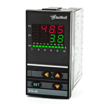 China 48*96 vertical type universal relay output input temperature controller 48mm*96mm for sale