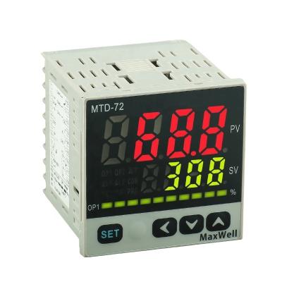 China high quality relay+ssr output temperature controller digital thermostat 72mm*72mm for sale