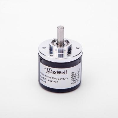 China Three Phase Low Cost 100 Pulse Push Position Sensor Encoder Roundss Rotary Encoder for sale