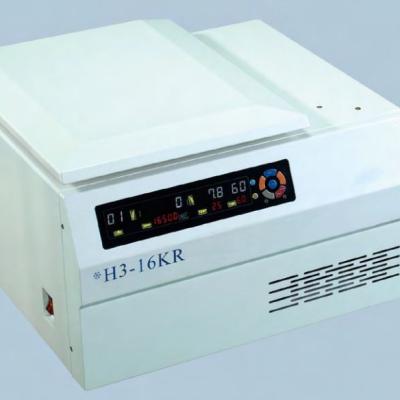 China H3-16KR Desktop High-Speed ​​Refrigerated Centrifuge With High Torque AC Frequency Conversion Motor 6*50ml for sale