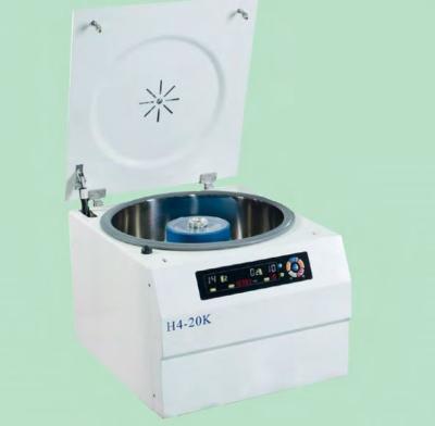 China High and low speed universal centrifuge with LED display H4-20K 4*750ml for sale