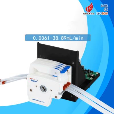 China Small Laboratory Dosing Peristaltic Pump Flow Small Precision Pump Liquid Transfer Pump S100-2B+DG for sale