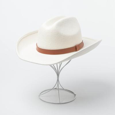 China Wide Brim Ribbon Women Wool Felt Fedora Hats And Caps For Men Wholesale 2022 Fedora Hat Jazz Hat Women Big for sale