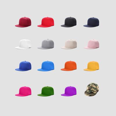 China High Quality Custom Logo Embroidery Cotton Baseball Cap Trucker Snapback Cap Small COMMON Min Order Brand Custom Blank Hat for sale